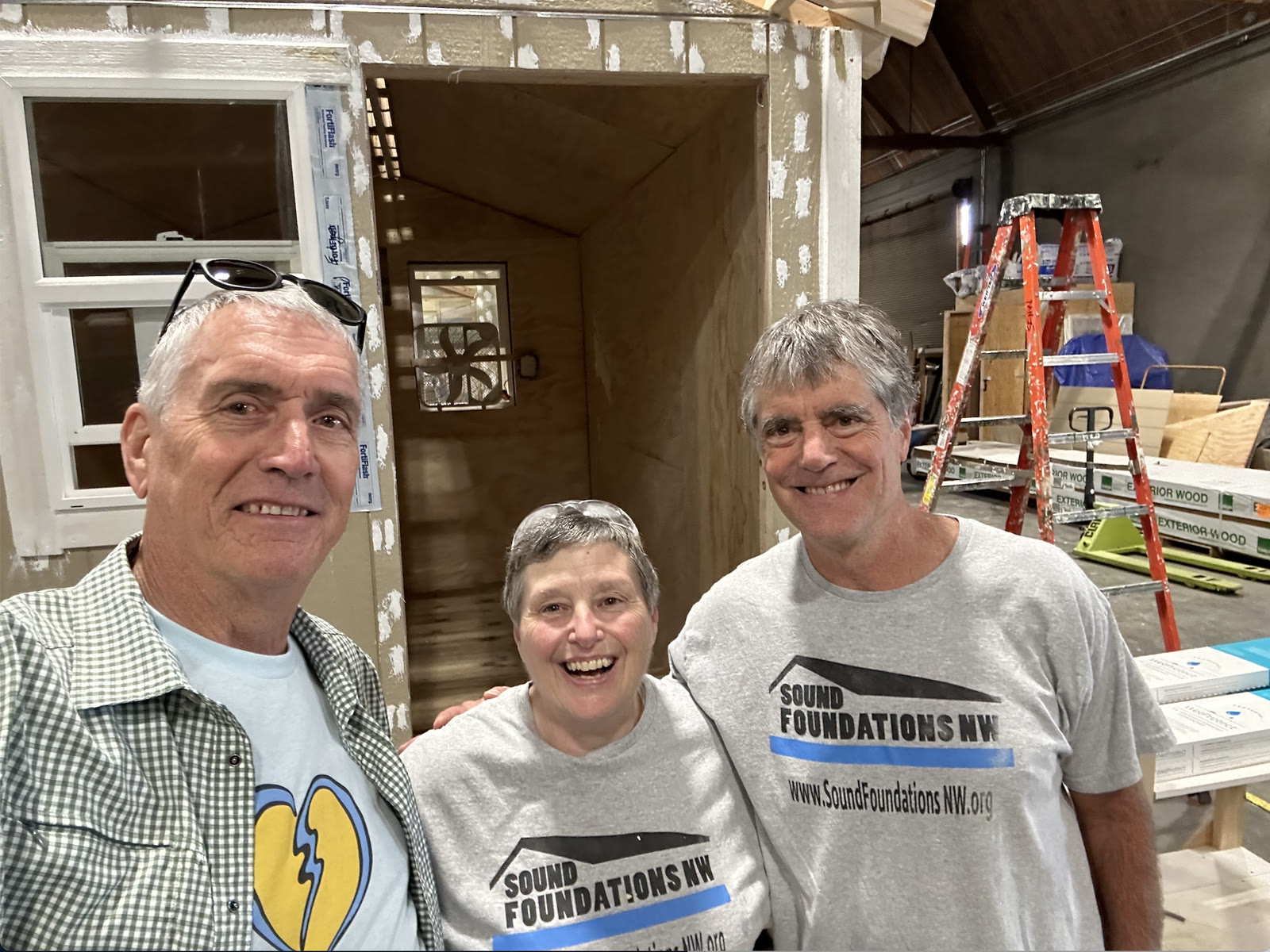 Chuck Dunn, Barbara Oliver, and Dave Gamrath